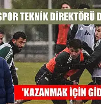 Muğlaspor Teknik Direktörü Durmuş: 'Kazanmak için gidiyoruz'