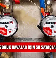 MUSKİ'de soğuk havalar için su sayaçları uyarısı