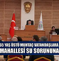 MUSKİ'den 65 yaş üstü muhtaç vatandaşlara indirim ve Güllük Mahallesi su sorununa çözüm