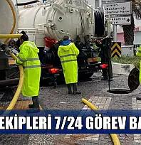 MUSKİ ekipleri 7/24 görev başında