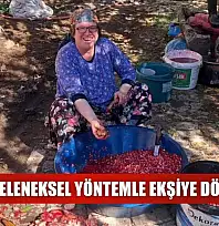 Narlar geleneksel yöntemle ekşiye dönüşüyor