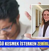 Öksürüğü kesmek isterken zehirlenmeyin