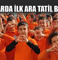 Okullarda ilk ara tatil başladı