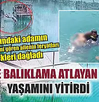 Ölüme balıklama atlayan adam yaşamını yitirdi