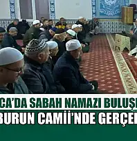 Ortaca'da Sabah Namazı buluşması Karaburun Camii'nde gerçekleşti
