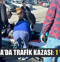 Ortaca'da trafik kazası: 1 yaralı