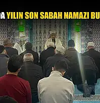 Ortaca'da yılın son sabah namazı buluşması Akkuyu Camii'nde oldu