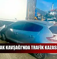 Ortaca Hak Kavşağı'nda trafik kazası: 1 yaralı