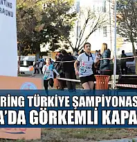 Oryantiring Türkiye Şampiyonası'na Muğla'da görkemli kapanış