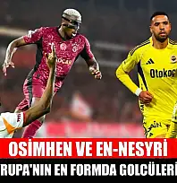 Osimhen ve En-Nesyri, 2025'te Avrupa'nın en formda golcüleri arasında