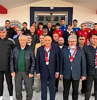 Otgöz'den Fethiyespor ziyareti, stadyum süreci değerlendirildi