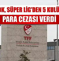 PFDK, Süper Lig'den 5 kulübe para cezası verdi