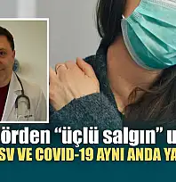 Profesörden 'üçlü salgın' uyarısı: 'H3N2, RSV ve COVID-19 aynı anda yayılıyor'