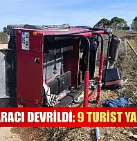 Safari Aracı Devrildi: 9 Turist Yaralandı