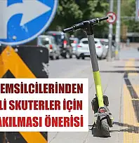 Sektör temsilcilerinden elektrikli skuterler için plaka takılması önerisi