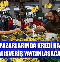 Semt pazarlarında kredi kartıyla alışveriş yaygınlaşacak
