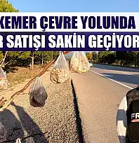Seydikemer Çevre Yolunda Çıntar Satışı Sakin Geçiyor