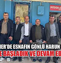 Seydikemer'de Esnafın Gönlü Harun Sağır'da : 'Seninle Başladık ve Devam Edeceğiz'