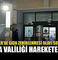 Seydikemer'de gıda zehirlenmesi olayı sonrasında Muğla Valiliği harekete geçti