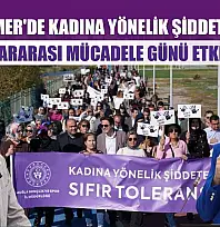 Seydikemer'de Kadına Yönelik Şiddete Karşı Uluslararası Mücadele Günü Etkinliği