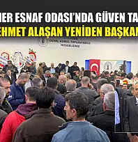 Seydikemer Esnaf Odası'nda güven tazelendi: Mehmet Alaşan yeniden başkan