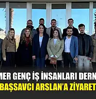 Seydikemer Genç İş İnsanları Derneği'nden Başsavcı Arslan'a ziyaret