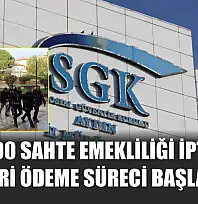 SGK, 800 Sahte Emekliliği İptal Etti: Geri Ödeme Süreci Başladı