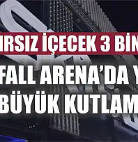 Sınırsız İçecek 3 Bin TL: Skyfall Arena'da Yılın En Büyük Kutlaması