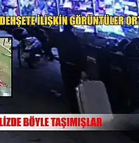 Şişli'deki dehşete ilişkin görüntüler ortaya çıktı: Cesedi valizde böyle taşımışlar