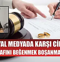 Sosyal medyada karşı cinsin fotoğrafını beğenmek boşanma sebebi
