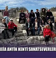Stratonikeia Antik Kenti sanatseverleri ağırladı
