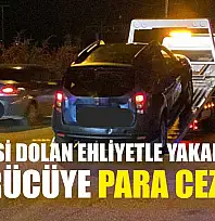 Süresi Dolan Ehliyetle Yakalanan Sürücüye Para Cezası