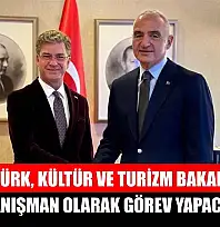 Tan Sağtürk, Kültür ve Turizm Bakanlığında danışman olarak görev yapacak