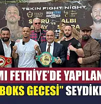 Tanıtımı Fethiye'de yapılan 'Büyük Boks Gecesi' Seydikemer'de