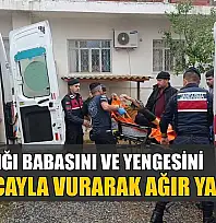 Tartıştığı babasını ve yengesini tabancayla vurarak ağır yaraladı
