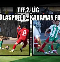 TFF 2. Lig: Muğlaspor:0 - Karaman FK:0