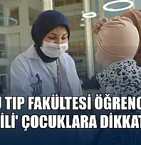 Tıp Fakültesi öğrencileri 'lösemili' çocuklara dikkat çekti