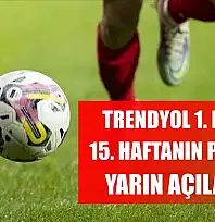 Trendyol 1. Lig'de 15. haftanın perdesi yarın açılacak