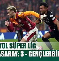 Trendyol Süper Lig: Galatasaray: 3 - Gençlerbirliği: 2