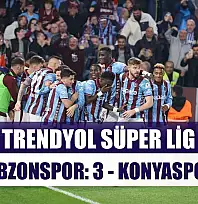Trendyol Süper Lig: Trabzonspor: 3 - Konyaspor: 1