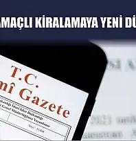 Turizm Amaçlı Kiralamaya Yeni Düzenleme