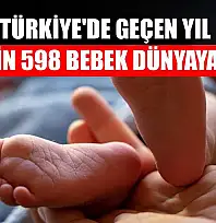 Türkiye'de geçen yıl 889 bin 598 bebek dünyaya geldi