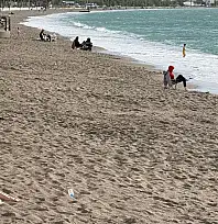 Türkiye donarken Fethiye'de deniz keyfi