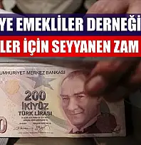 Türkiye Emekliler Derneği'nden emekliler için seyyanen zam talebi