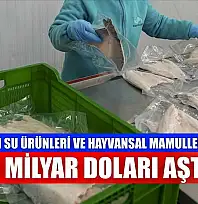 Türkiye'nin su ürünleri ve hayvansal mamulleri ihracatı 4 milyar doları aştı