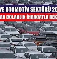 Türkiye otomotiv sektörü 2025'te 41,5 milyar dolarlık ihracatla rekor kırdı