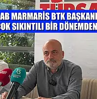 TÜRSAB Marmaris BTK Başkanı Esin: 'Bu yıl çok sıkıntılı bir dönemden geçtik'