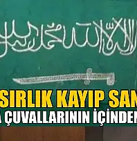 Üç asırlık kayıp sancak hurda çuvallarının içinden çıktı