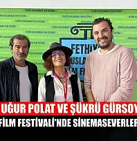 Uğur Polat ve Şükrü Gürsoy, 3. Fethiye Film Festivali'nde Sinemaseverlerle Buluştu
