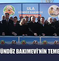 Ula'da Gündüz Bakımevi'nin Temeli Atıldı